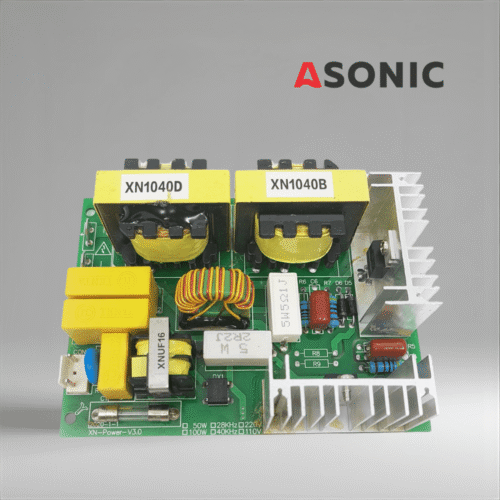 ASONIC PROmodel PCB 120W 40kHz, kõrge jõudlusega võimsusplaat ultraheli puhastusseadmetele, mis tagab stabiilse väljundi ja töökindluse.