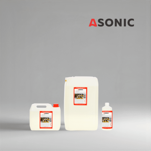 ASONIC AS-SENS ultrahelitundlik puhastusaine, ohutu lahendus õrnade tööriistade, optikaseadmete ja meditsiiniseadmete puhastamiseks.