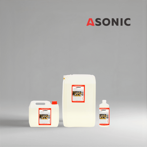 ASONIC AS-SENS ultrahelitundlik puhastusaine, ohutu lahendus õrnade tööriistade, optikaseadmete ja meditsiiniseadmete puhastamiseks.