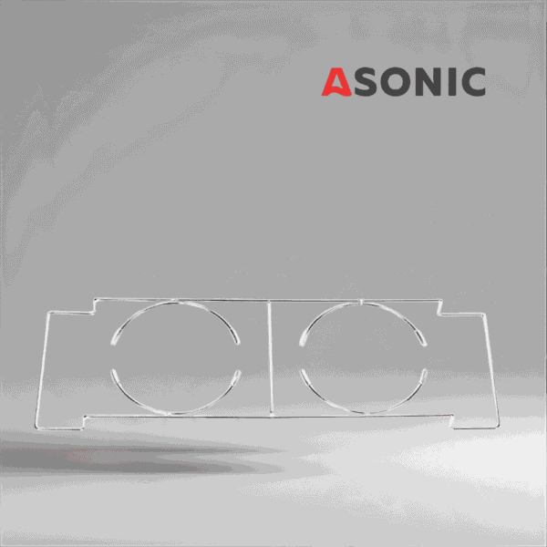 ASONIC laboratoorse keeduklaasi hoidik 6L, professionaalne lisaseade, mis on mõeldud ultraheli puhastusseadmetele laborites ja töökodades.