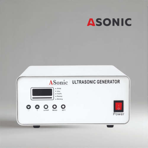 ASONIC generaator ultrahelipuhastussüsteemidele, vastupidav konstruktsioon, mis tagab ühtlase ultrahelienergia.