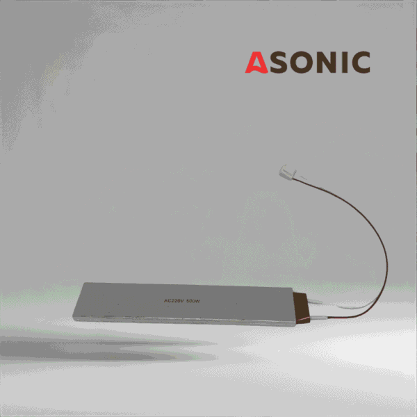 ASONIC-KÜTTESEADE-500W ASONIC kütteelement 500 W, kompaktne kütteelement ultraheli reservuaaridele, mõeldud keskmise suurusega mahutite jaoks.