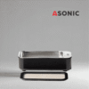 ASONIC HOME-450BLACK2 ASONIC HOME-450black ultrahelipuhasti, stiilne ja kaasaskantav puhasti koduseks kasutamiseks, mõeldud igapäevaste aksessuaaride puhastamiseks.