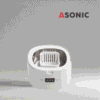 ASONIC HOME-DENT6 ASONIC HOME-dent ultraheli puhastusseade, kaasaskantav kodune lahendus proteeside, hambakinnitite ja ehtete puhastamiseks.