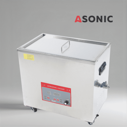 ASONIC IND-400 vastupidav ultraheli vann, mis sobib ideaalselt väikestele ja keskmise suurusega töökodadele ning täppispuhastuseks.