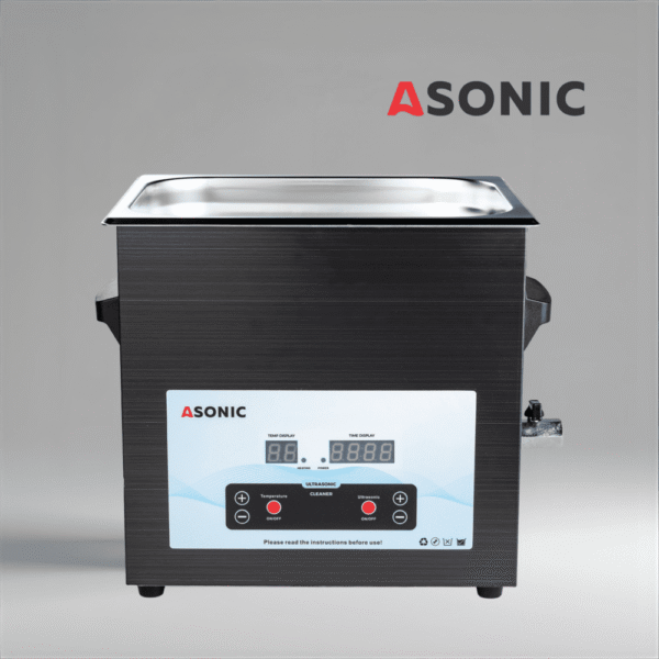 ASONIC MED-100-1 Tööstuslik ultraheli puhastusseade suuremate komponentide kuumutamise funktsiooniga