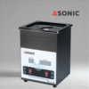 Must ASONIC MED 2L ultrahelipuhasti suletava kaanega meditsiiniliste ja laboratoorsete instrumentide puhastamiseks