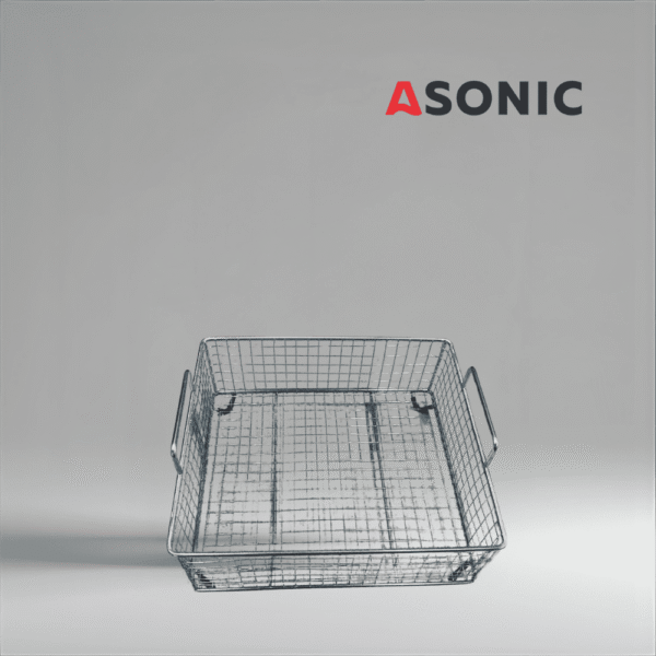 ASONIC IND-150 ultrahelipuhasti korv – tööstuslik roostevaba teras