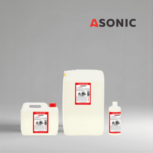 ASONIC AS-METALPASS ultraheli passiivseks muutmise lahendus kaitseb metalle korrosiooni eest pärast ultraheli puhastamist.