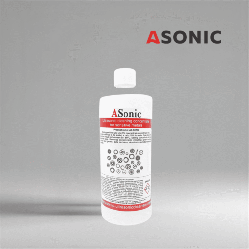 ASONIC AS-SENS-1 ultrahelitundlik puhastusaine, 1-liitrine lahendus õrnade tööriistade, optikaseadmete ja meditsiiniseadmete ohutuks puhastamiseks.